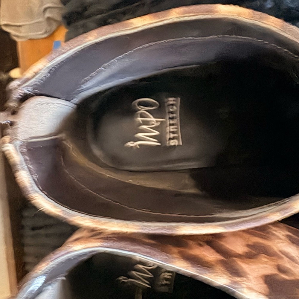 Impo Leopard Print Ankle Booties with Black Accent - Picture 3 of 3